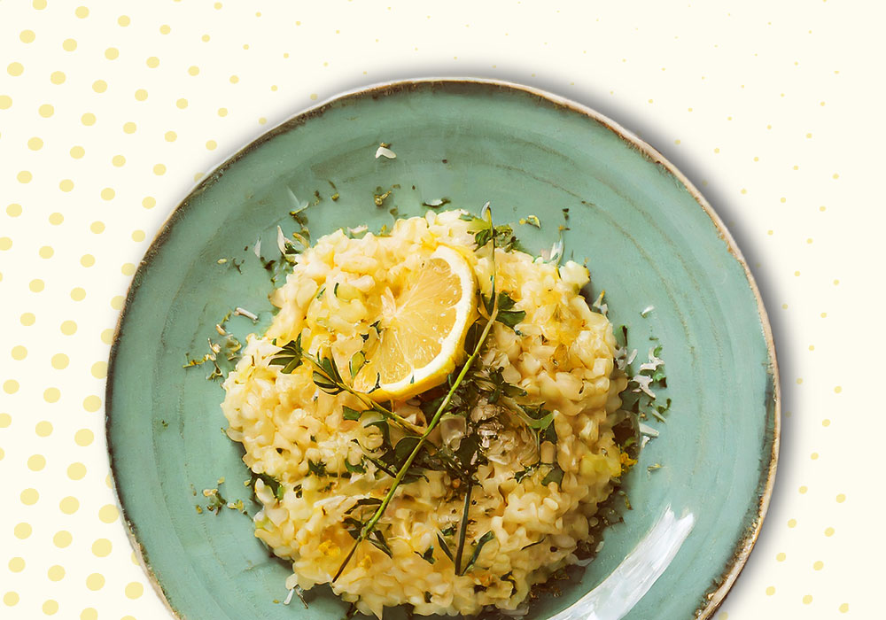 Conheça a nossa versão prática de Risoto de Limão Siciliano!