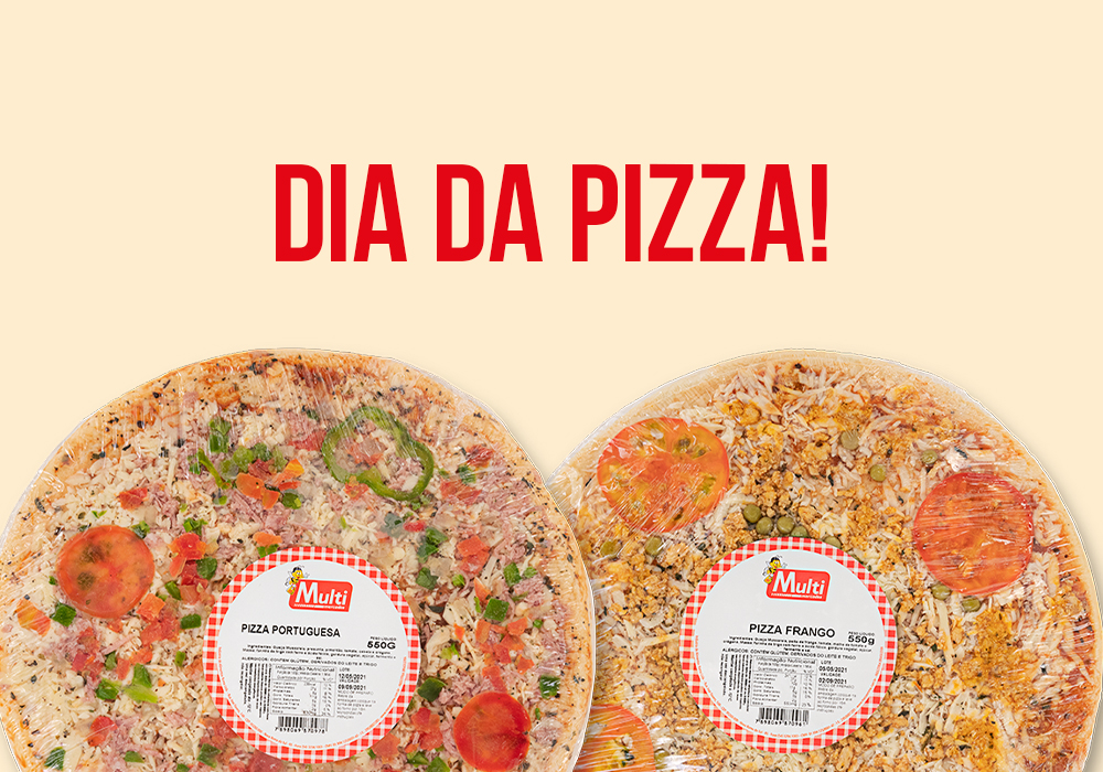 Dia da Pizza: Hoje o pedaço é obrigatório!
