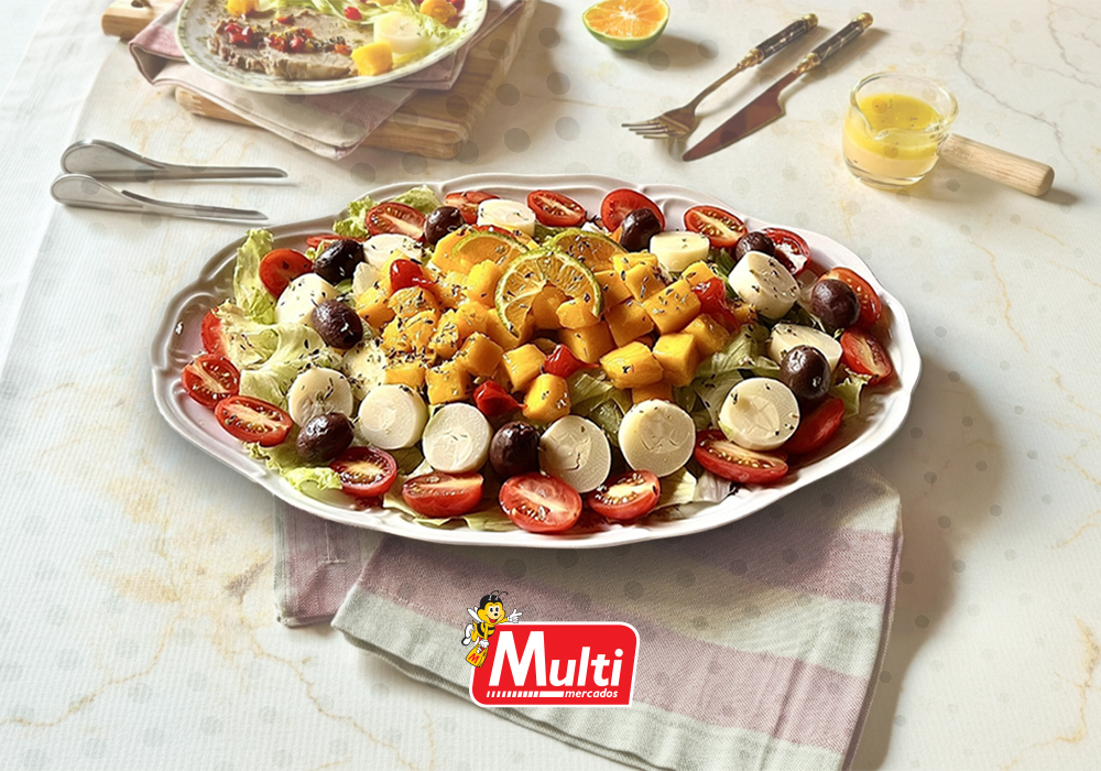 Salada Tropical: O acompanhamento refrescante e prático que falta na sua mesa